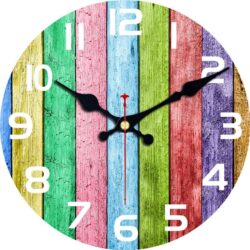 Horloge Vintage <br> Multicolore