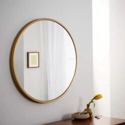 Miroir Style Industriel Rond