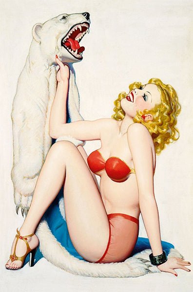 histoire des pin-up affiche pin-up rétro