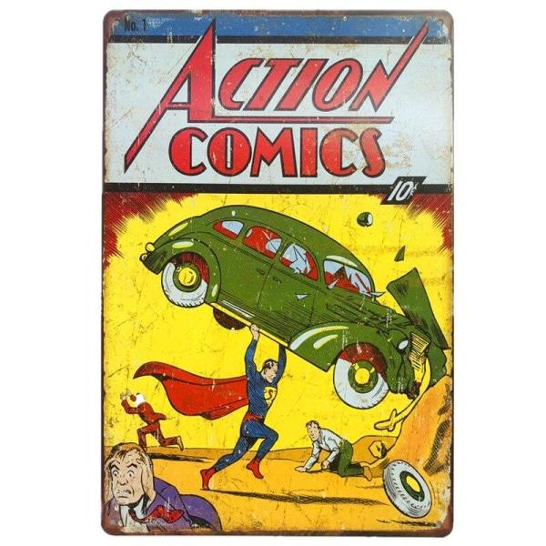 action-comics-plaque action comics plaque