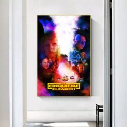 affiche 5e element vintage