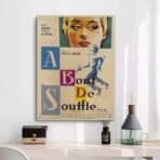 affiche à bout de souffle