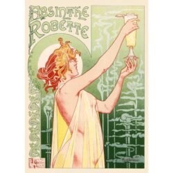 affiche absinthe robette