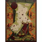 affiche afrique vintage
