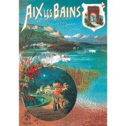 affiche aix les bains