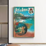 affiche aix les bains