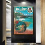 affiche aix les bains
