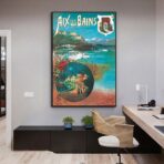 affiche aix les bains