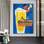 affiche alcool vintage
