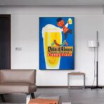 affiche alcool vintage
