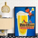 affiche alcool vintage
