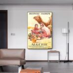 affiche algerie vintage