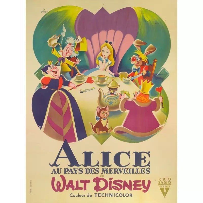 affiche-alice-au-pays-des-merveilles-vintage_12 vintage alice in wonderland poster