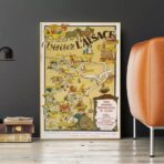 affiche alsace vintage