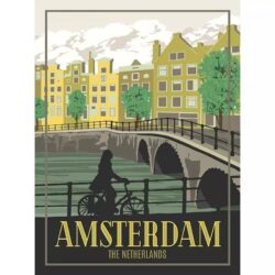 affiche amsterdam vintage