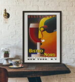affiche ancienne bistrot