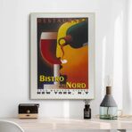 affiche ancienne bistrot