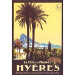 old hyeres poster