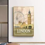 affiche angleterre vintage