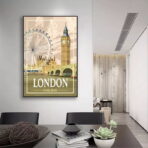 affiche angleterre vintage