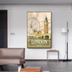 affiche angleterre vintage