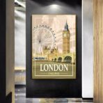 affiche angleterre vintage