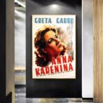 affiche anna karerina vintage