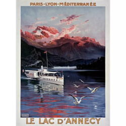 poster annecy vintage