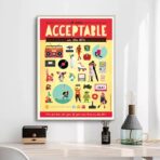 affiche annee 80 vintage