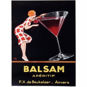 affiche apero vintage
