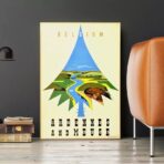 affiche ardennes vintage