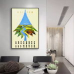 affiche ardennes vintage