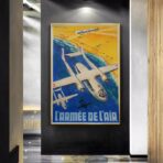 affiche armee de lair vintage