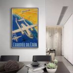 affiche armee de lair vintage