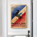 affiche armee francaise vintage
