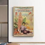 affiche asie vintage