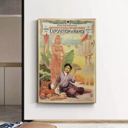 affiche asie vintage