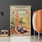 affiche asie vintage