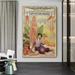 affiche asie vintage