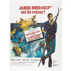 affiche au service secret de sa majesté