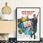 affiche au service secret de sa majesté