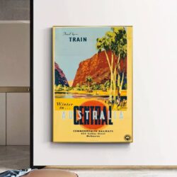 affiche australie vintage