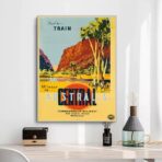 affiche australie vintage