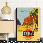 affiche australie vintage