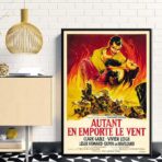 affiche autant en emporte le vent film