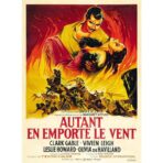 affiche autant en emporte le vent film