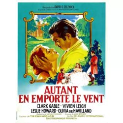 affiche autant en emporte le vent