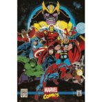affiche avengers  vintage