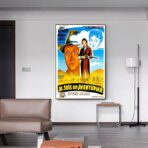 affiche aventurier vintage