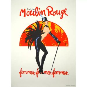 affiche bal du moulin rouge